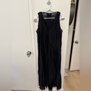 Banana Republic Black Midi Dress